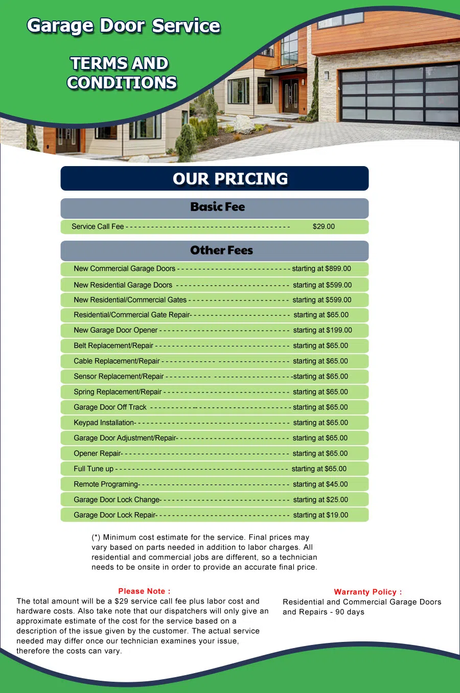 Neighborhood Garage Door Woodbridge, VA 571-429-4323